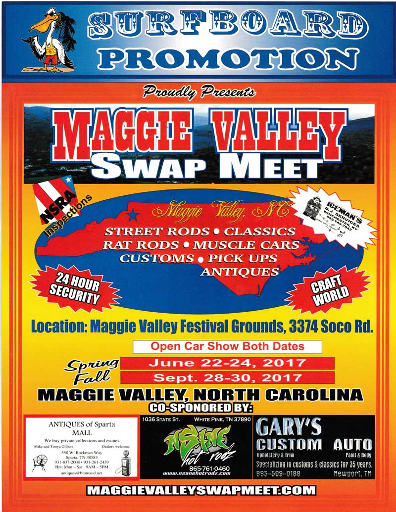 Maggie Valley Swap Meet and Open Car Show | Maggie Valley ...